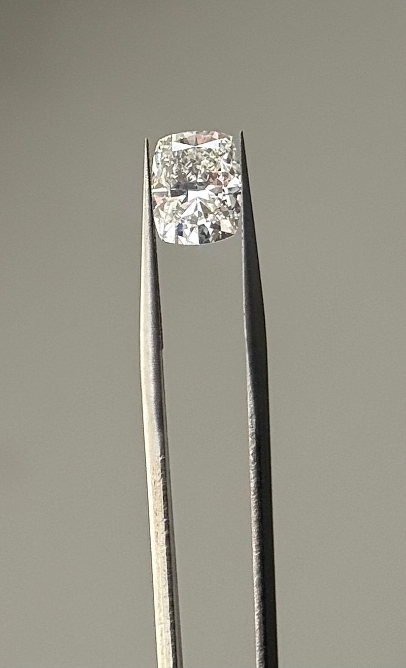 3.56ct Elongated Cushion Diamond